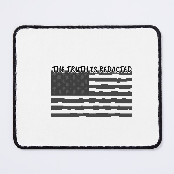 Item preview, The Truth Is Redacted – Censored American Flag Glitch Design designed and sold by Harsha Pinjani.