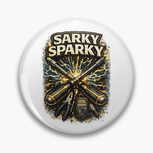Item preview, Sarky Sparky Electrician Humor designed and sold by Smart-as.