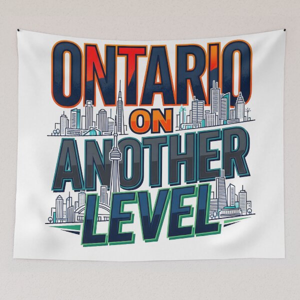 Item preview, Ontario, Canada, Ontario Canada, Toronto, Great Lakes, Maple Leaf designed and sold by TrueArtVibes.
