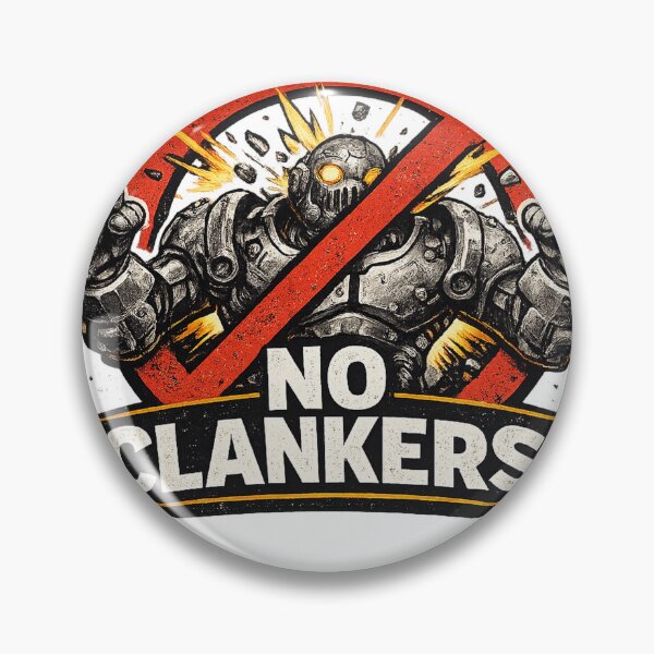 Item preview, Anti Clanker Tee designed and sold by Moai-Industries.