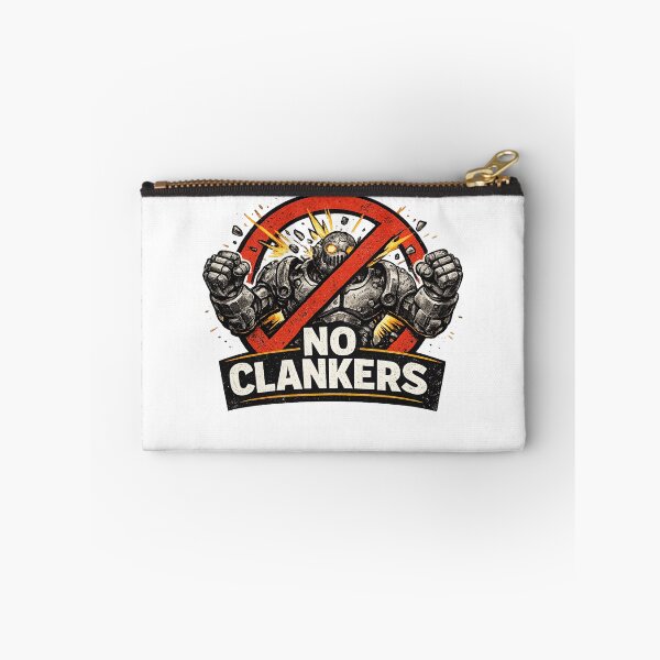 Item preview, Anti Clanker Tee designed and sold by Moai-Industries.