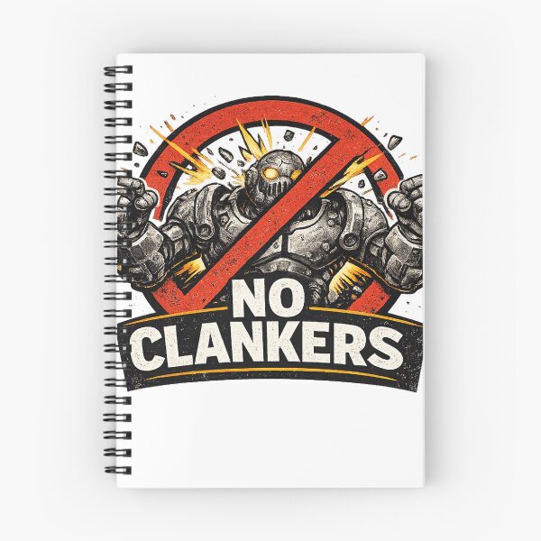 Item preview, Anti Clanker Tee designed and sold by Moai-Industries.