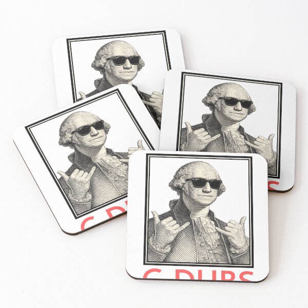 Item preview, G-Dubs -- Chill George Washington with sunglasses designed and sold by The Sporty Nerd.
