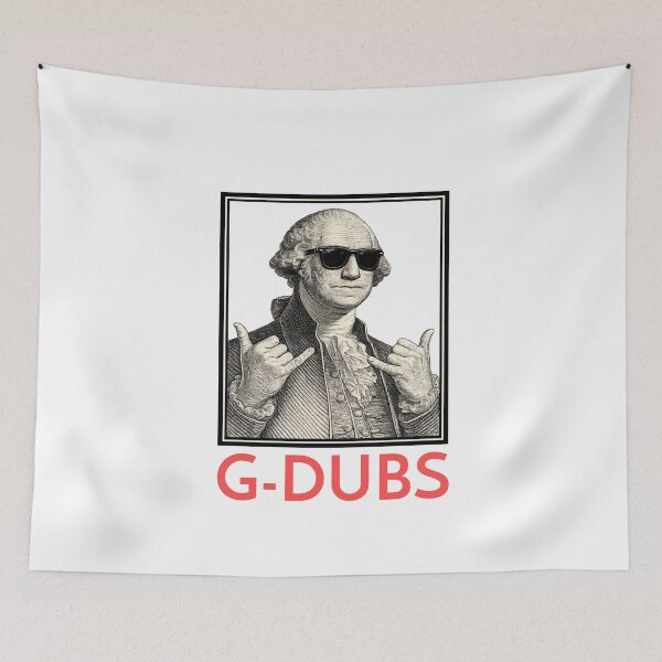 Item preview, G-Dubs -- Chill George Washington with sunglasses designed and sold by The Sporty Nerd.