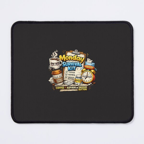 Item preview, Monday survival kit – Need More Sleep & Coffee Funny Sloth Design designed and sold by MONO LAB .
