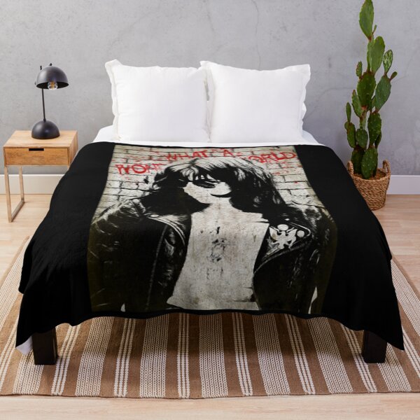 Item preview, What a Wonderful World - Joey Ramone  designed and sold by TeeeAddict.
