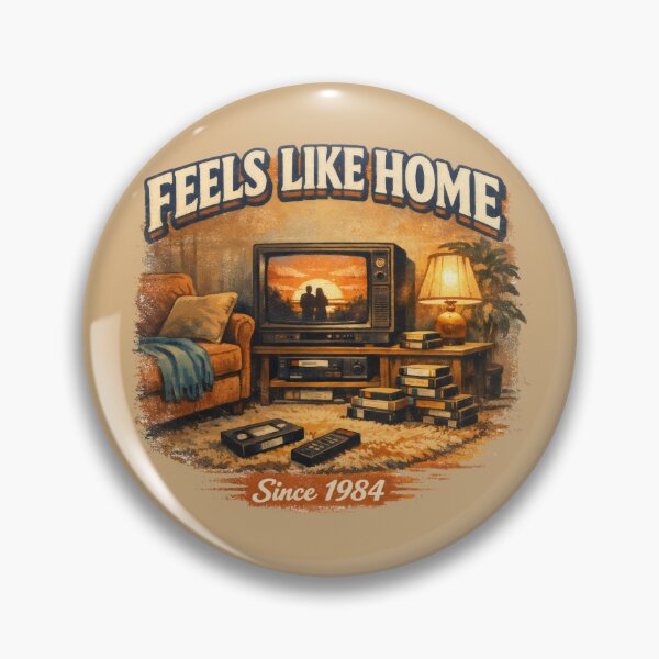 Item preview, Feels Like Home Since 1984 Retro 80s Home Decor designed and sold by SplashTastic.