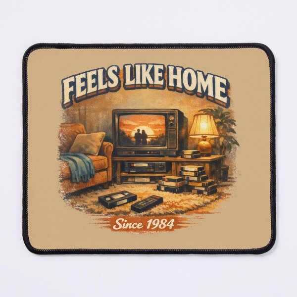 Item preview, Feels Like Home Since 1984 Retro 80s Home Decor designed and sold by SplashTastic.