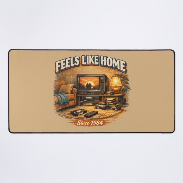 Item preview, Feels Like Home Since 1984 Retro 80s Home Decor designed and sold by SplashTastic.