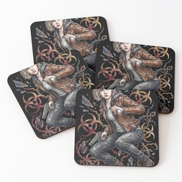 Item preview, Resident Evil 9 Grace Ashcroft Raccoon Press Legacy Tribute Art designed and sold by Senpaiwaves.