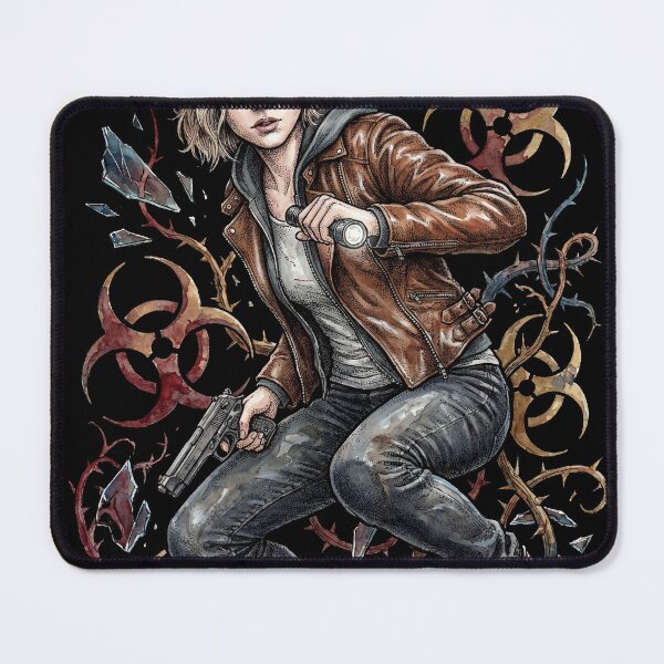 Item preview, Resident Evil 9 Grace Ashcroft Raccoon Press Legacy Tribute Art designed and sold by Senpaiwaves.