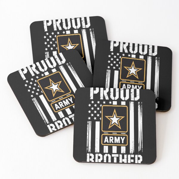 Item preview, Proud Army Brother With American Flag designed and sold by CottonCandyPrin.