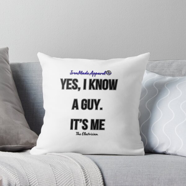 Item preview, Yes, I Know a Guy. It’s Me – Electrician T-Shirt | Funny Electrical Contractor Work Shirt designed and sold by IronMade Apparel.
