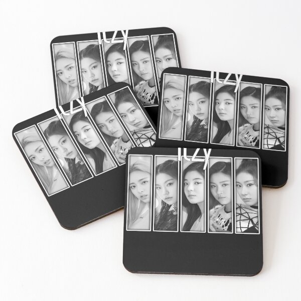 Item preview, Itzy Members- Kpop Art Design All Bw designed and sold by Abdooo.