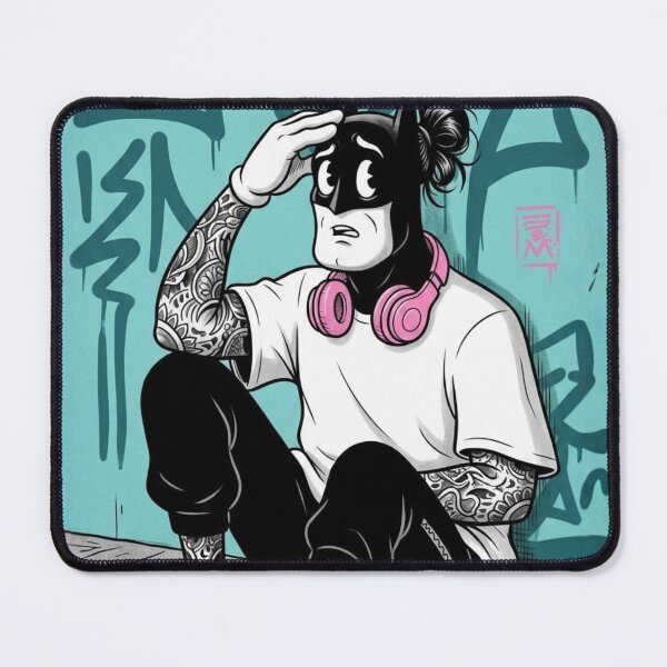Item preview, “BROOD MODE SIDEWALK BREAK — The Alleyway Knight Who Took One Day Off and the City Glitched Out” designed and sold by Print Fiction.