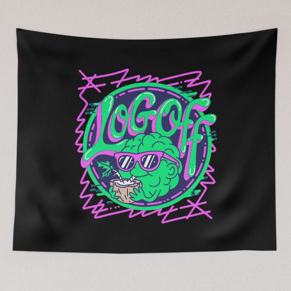 Item preview, Log off now designed and sold by SignumShop.