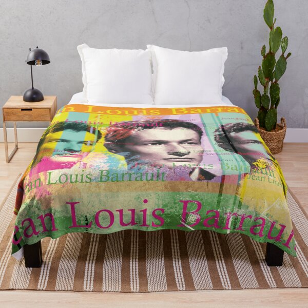 Item preview, Jean Louis Barrault portrait collage pop art designed and sold by Mauswohn.