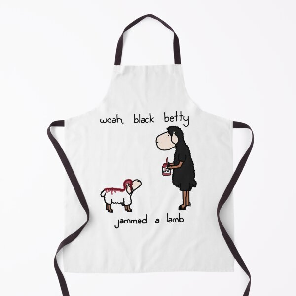 Item preview, Woah Black Betty Jammed A Lamb designed and sold by CalderCo.