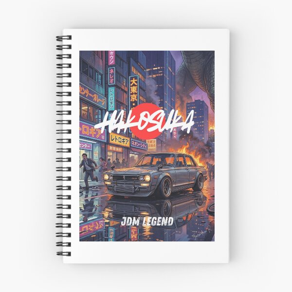 Item preview, The Hakosuka And The Kaiju 1970s Movie Style Art designed and sold by surendran-r.