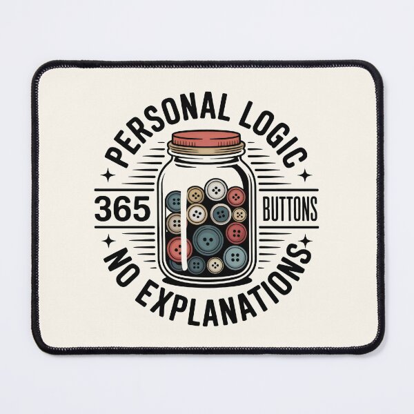 Item preview, Personal Logic 365 Buttons Sewing Crafting designed and sold by SplashTastic.