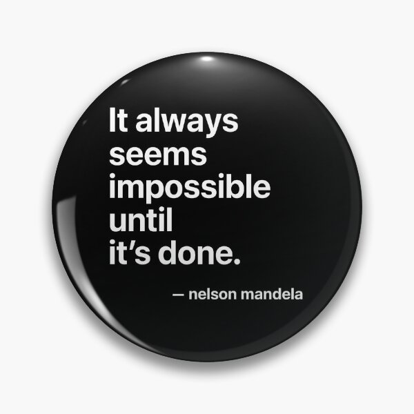 Item preview, Until It’s Done – Mandela (White Font) designed and sold by TshirtsLabs.