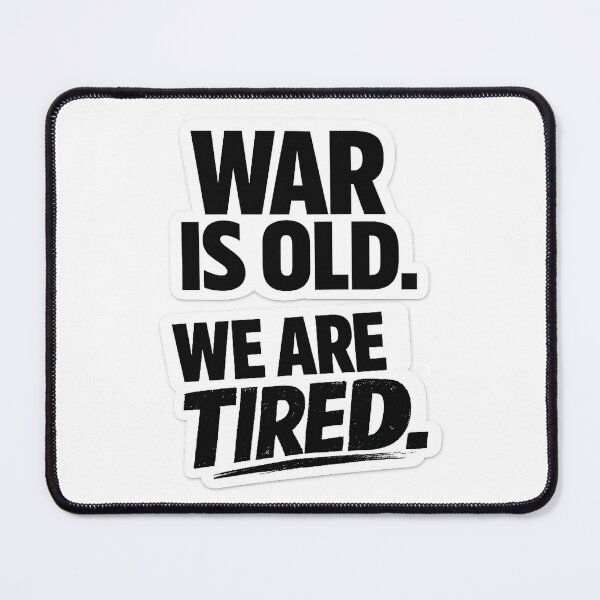 Item preview, War is old designed and sold by fritz-10signer.