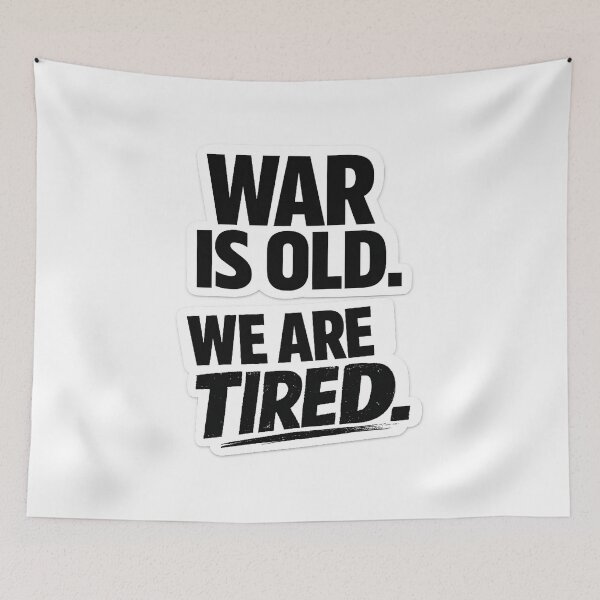 Item preview, War is old designed and sold by fritz-10signer.