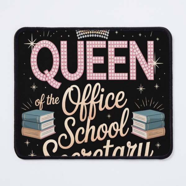 Item preview, Queen Of The Office School Secretary designed and sold by CottonCandyPrin.