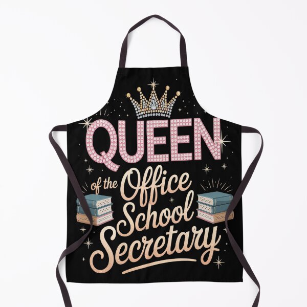 Item preview, Queen Of The Office School Secretary designed and sold by CottonCandyPrin.