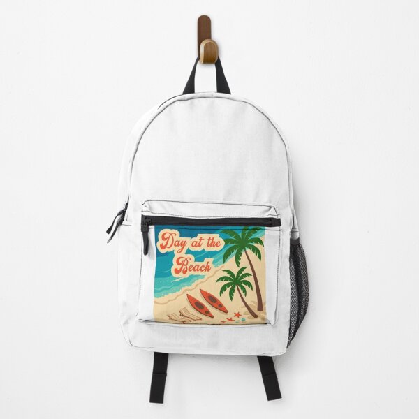 Item preview, Day at the Beach Tropical Kayak Adventure Summer Art designed and sold by PixelWaveBD.