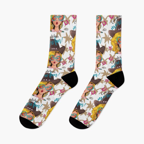 Item preview, Cowgirls have more fun! designed and sold by ParkandPress.