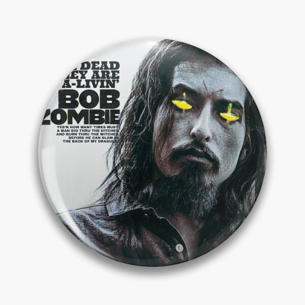 Item preview, Bob Zombie Dylan Parody designed and sold by BummerStickers.