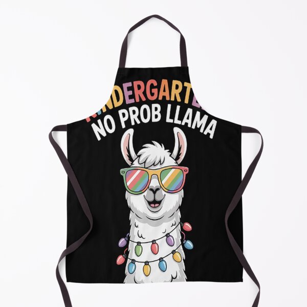 Item preview, Kindergarten No Prob Llama Back to School Teacher designed and sold by LacostCarl.