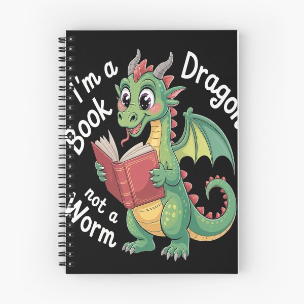 Item preview, Reading Book Gifts Reader Book Dragon designed and sold by CottonCandyPrin.