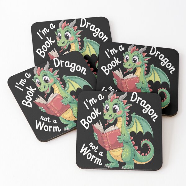 Item preview, Reading Book Gifts Reader Book Dragon designed and sold by CottonCandyPrin.