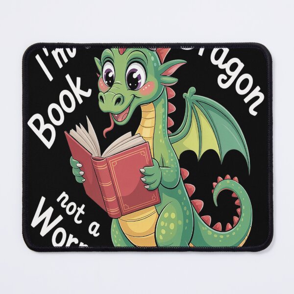 Item preview, Reading Book Gifts Reader Book Dragon designed and sold by CottonCandyPrin.