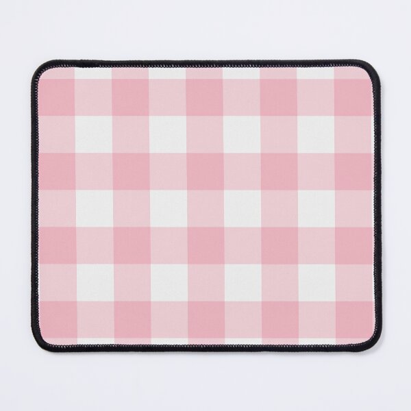 Item preview, White And Blush Gingham Pattern designed and sold by pattern-archive.