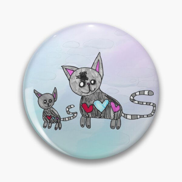 Item preview, Big and Small Cats Illustration designed and sold by nimbfeja.