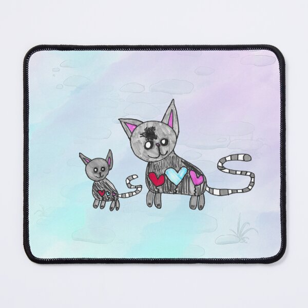 Item preview, Big and Small Cats Illustration designed and sold by nimbfeja.