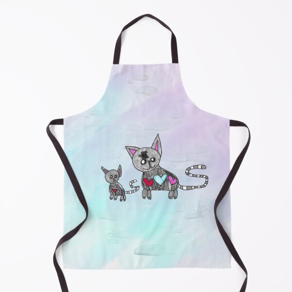 Item preview, Big and Small Cats Illustration designed and sold by nimbfeja.
