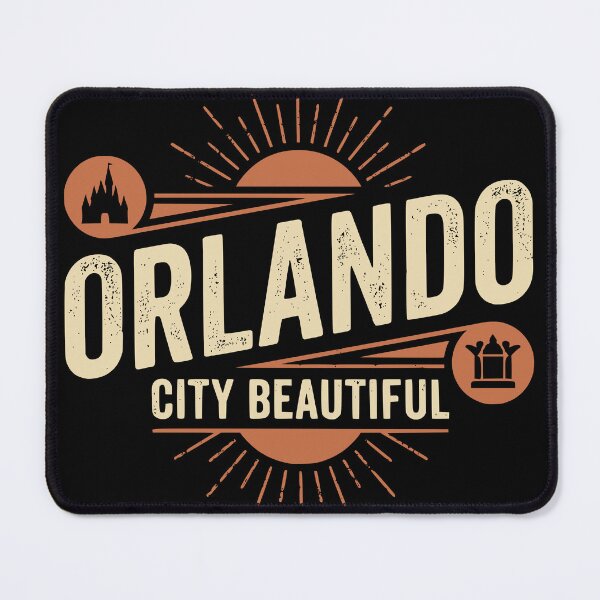 Item preview, Vintage Orlando City Beautiful Retro Sunburst designed and sold by Imaginationbeyond.