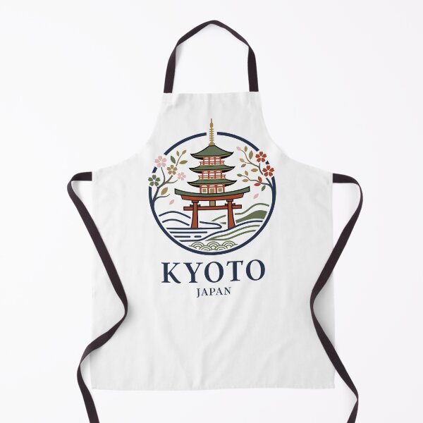 Item preview, Kyoto Japan Temple with Cherry Blossoms designed and sold by NPStudio.