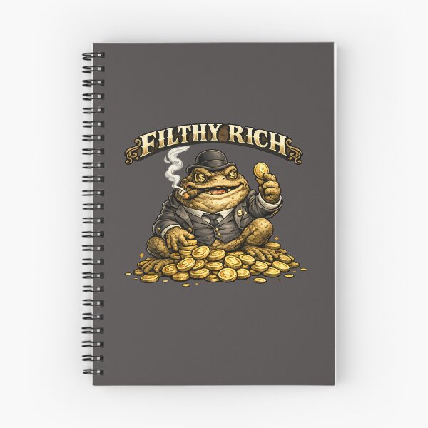 Item preview, Filthy Rich Frog – Funny Money Meme Rich Lifestyle Design designed and sold by Irysek.