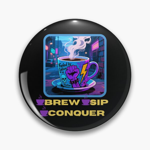 Item preview, Brew, Sip, Conquer designed and sold by ActOutTees.