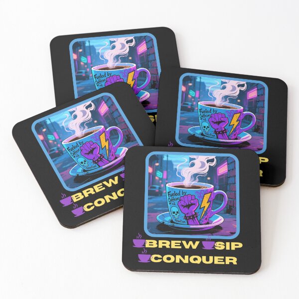 Item preview, Brew, Sip, Conquer designed and sold by ActOutTees.