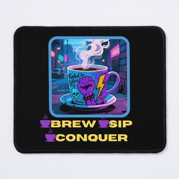 Item preview, Brew, Sip, Conquer designed and sold by ActOutTees.