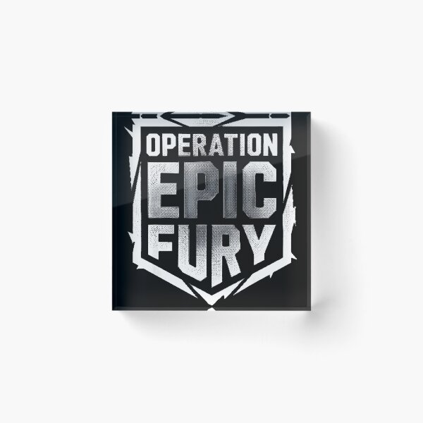 Item preview, Operation Epic Fury Vintage Political Statement designed and sold by RDGNR.