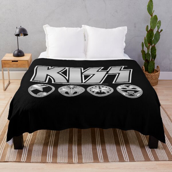 Item preview, Kiss Logo Silver V3 Starchild Demon Spaceman Catman designed and sold by WOWmyDesign.