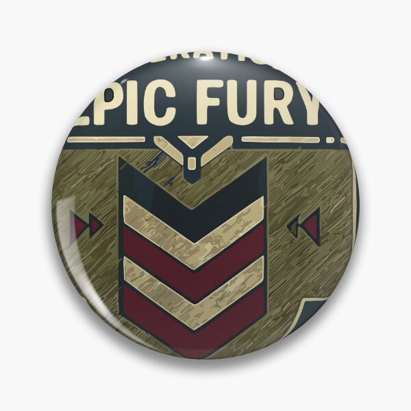 Item preview, Operation Epic Fury Tactical Unit Commander Patch 80s Graphic designed and sold by RDGNR.