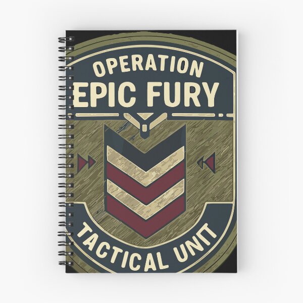 Item preview, Operation Epic Fury Tactical Unit Commander Patch 80s Graphic designed and sold by RDGNR.